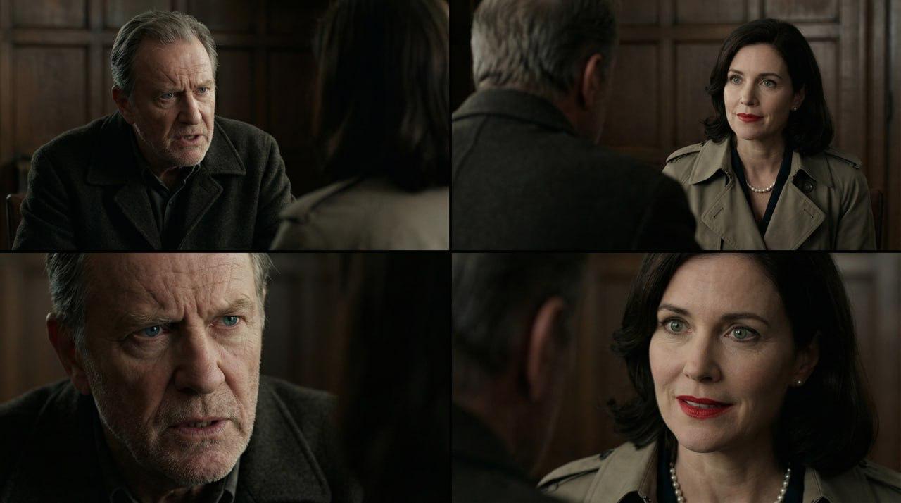 Кинематографическая сцена диалога 2x2 (shot-reverse-shot)